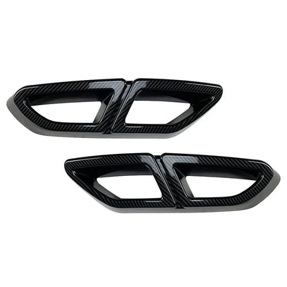 ABS Rear Exhaust Muffler Tail Pipe Cover for VW Passat Variant (2016-2019)