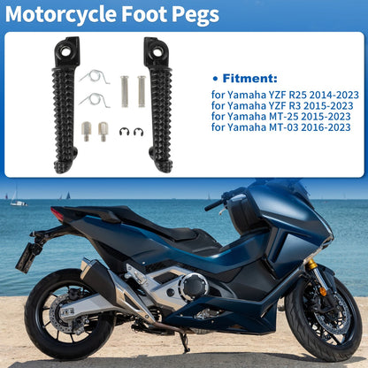 Front Foot Pedal for Yamaha R3 MT-03 YZF R25 MT25 MT03 (2014–2023)