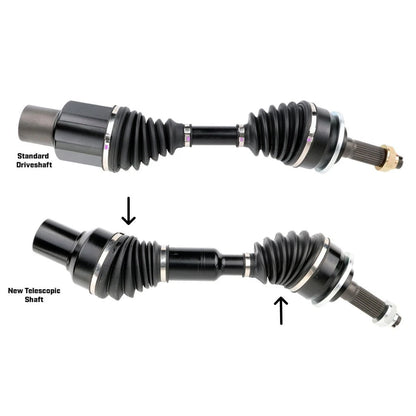 Front Right Extended CV Drive Shaft for Mazda BT50 (2011–2023)