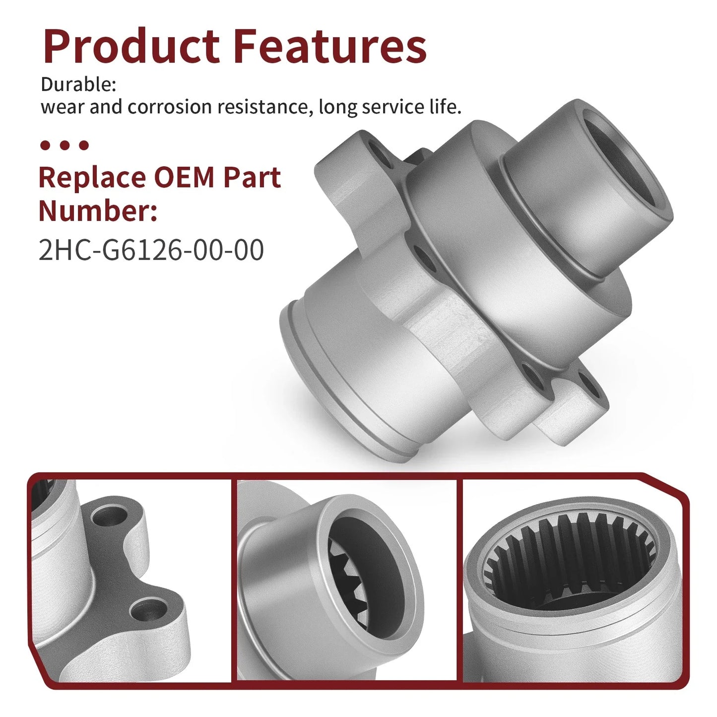 Coupling for Yamaha YXZ1000R SS XT-R (2020–2024)