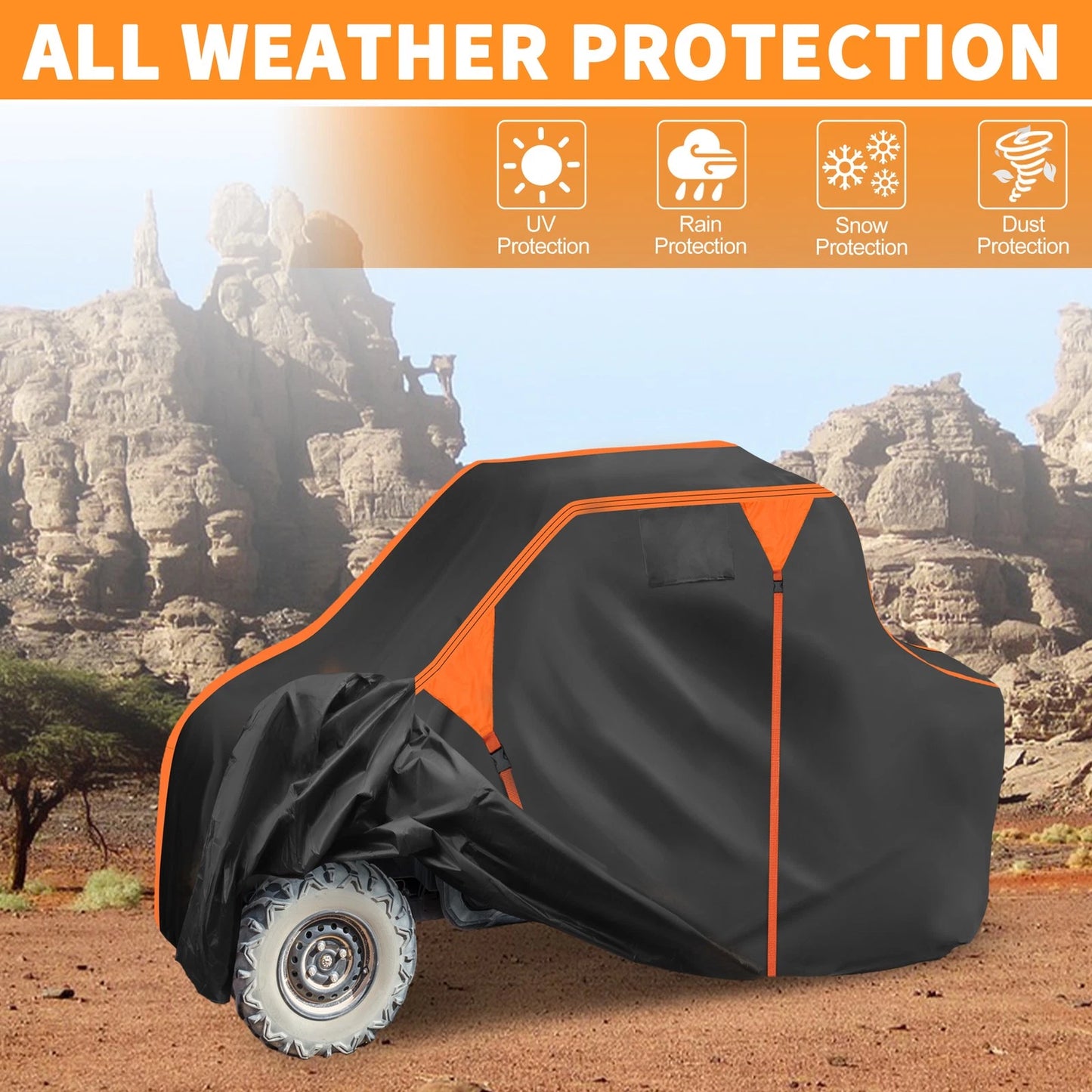 Waterproof UTV Cover for Polaris Ranger 1000 (2020–2021)