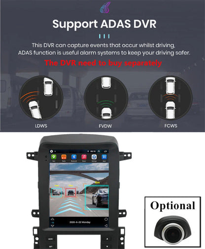 9.7" Stereo Radio GPS Wifi Player for Chevrolet Captiva (2006-2010)