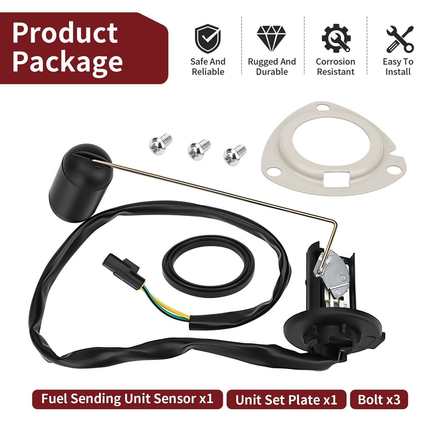 Fuel Sending Unit Sensor for Honda Fourtrax Foreman TRX500 (2005–2014)