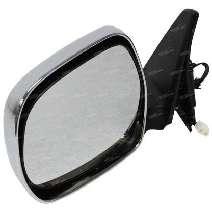 LH Chrome Electric Mirror for Toyota Landcruiser Prado (2002–2009)