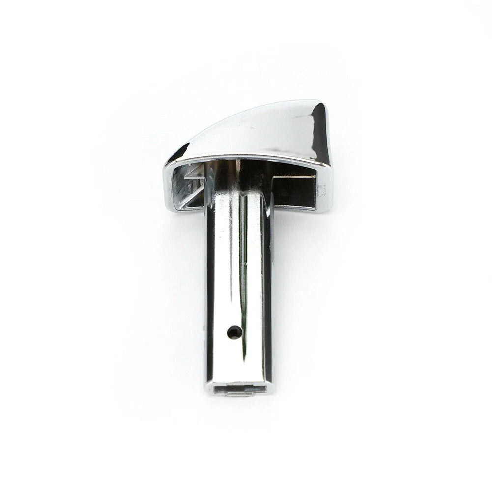 Chrome Front Side Silver Seat Release Knob for Maserati Grancabrio