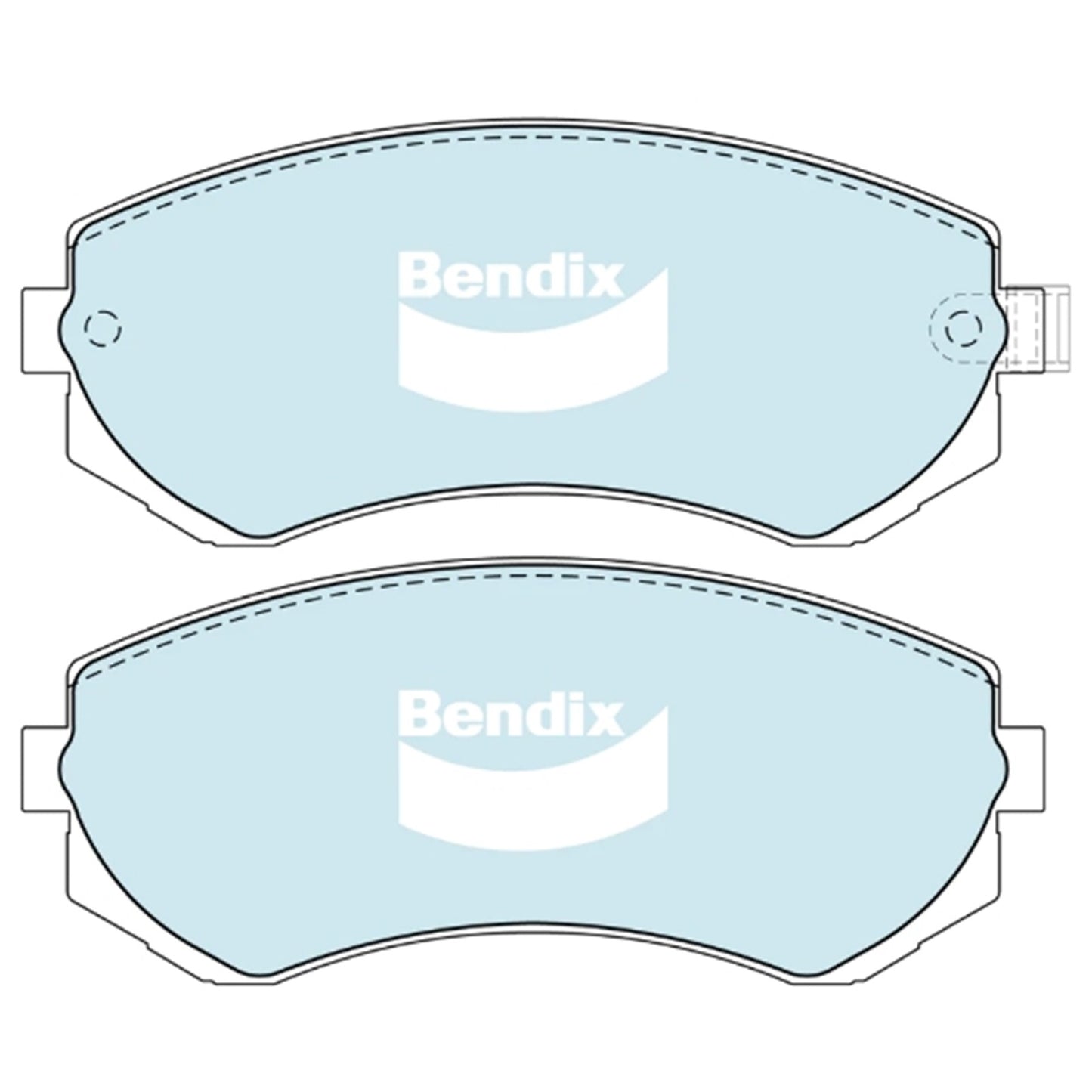 Set of 4 Front Disc Brake Pads for Nissan Silvia S14 (1994–1996)