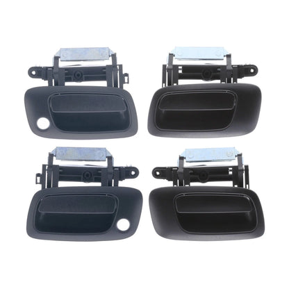 Set of 4 Outer Door Handles for Holden Astra (1998–2005) Black