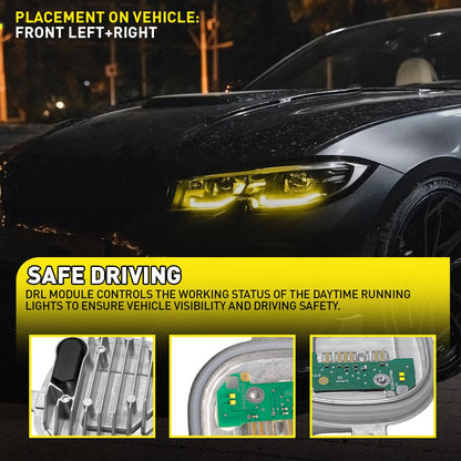 Set of 4 Yellow Angel Eye LED Modules for BMW G20 M340i (2019–2023)