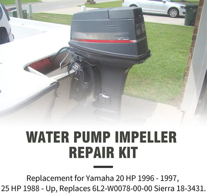 Water Pump Repair Kit for Yamaha 20/25 HP (Two Cylinder)