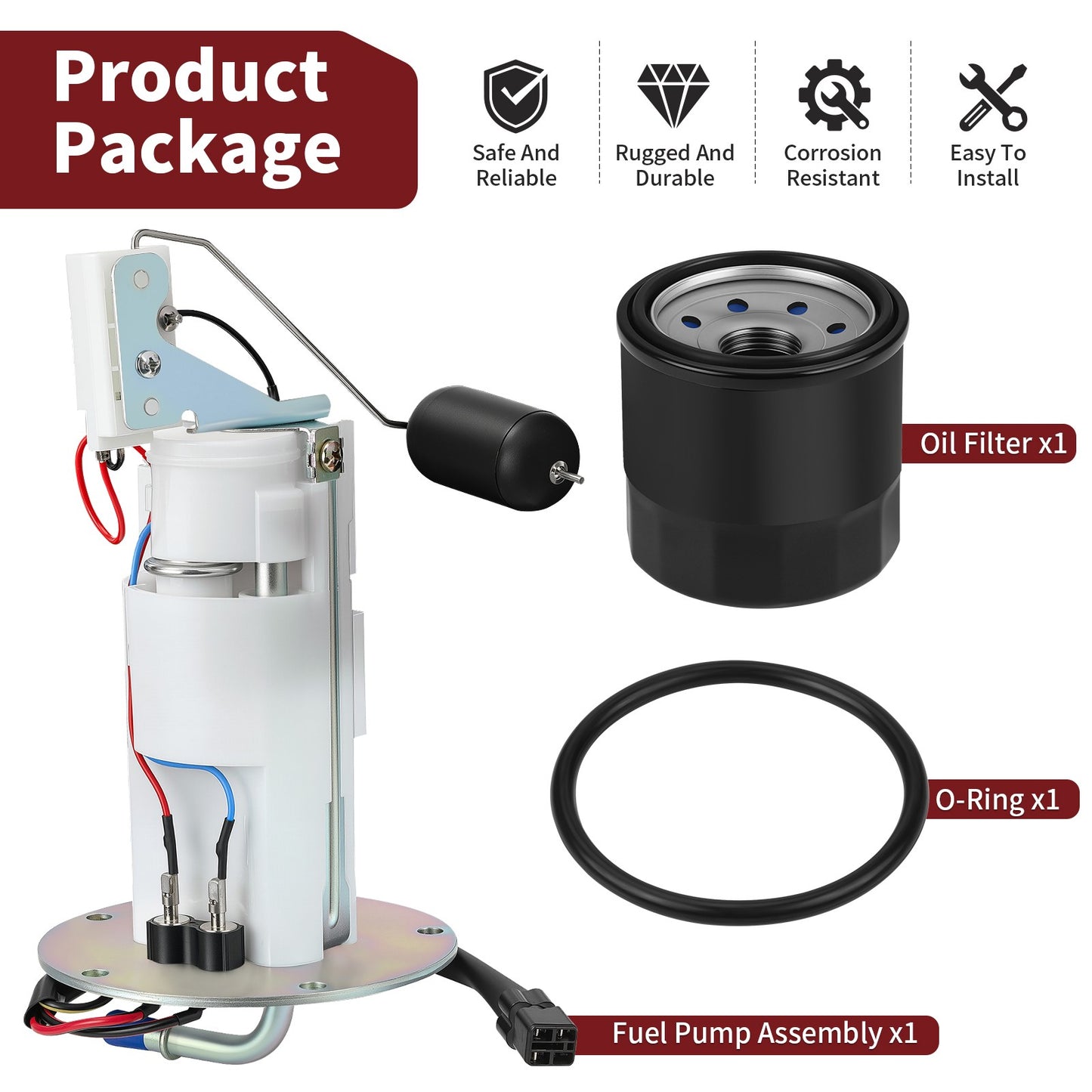 Fuel Pump Assembly for Kawasaki Z1000 Ninja 1000 (2011–2013)