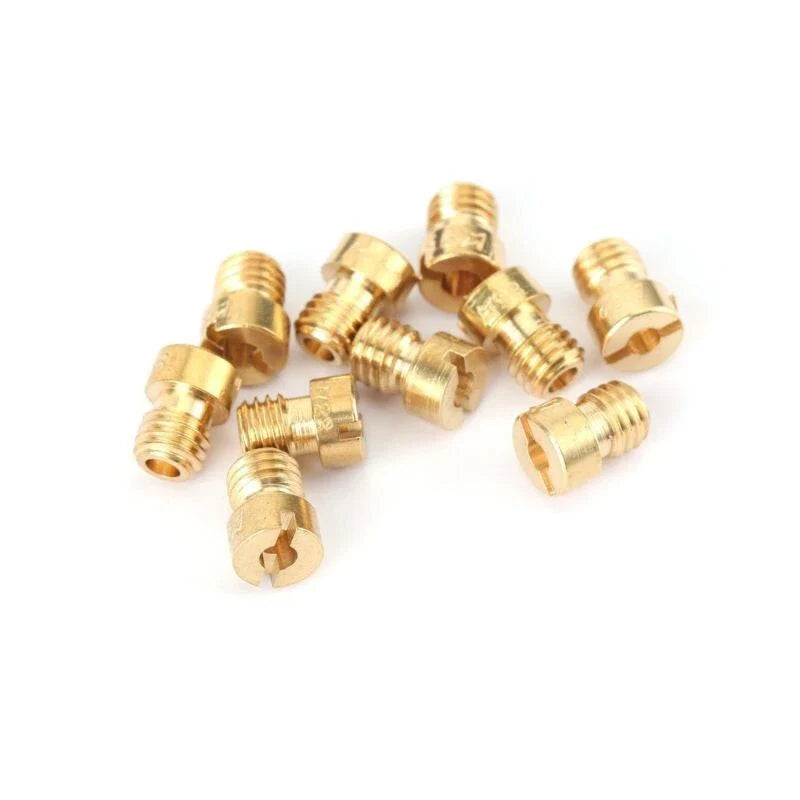 10 x Round Head Main Jet 5mm 82-105 for GY6 Motorcycles Carburetor