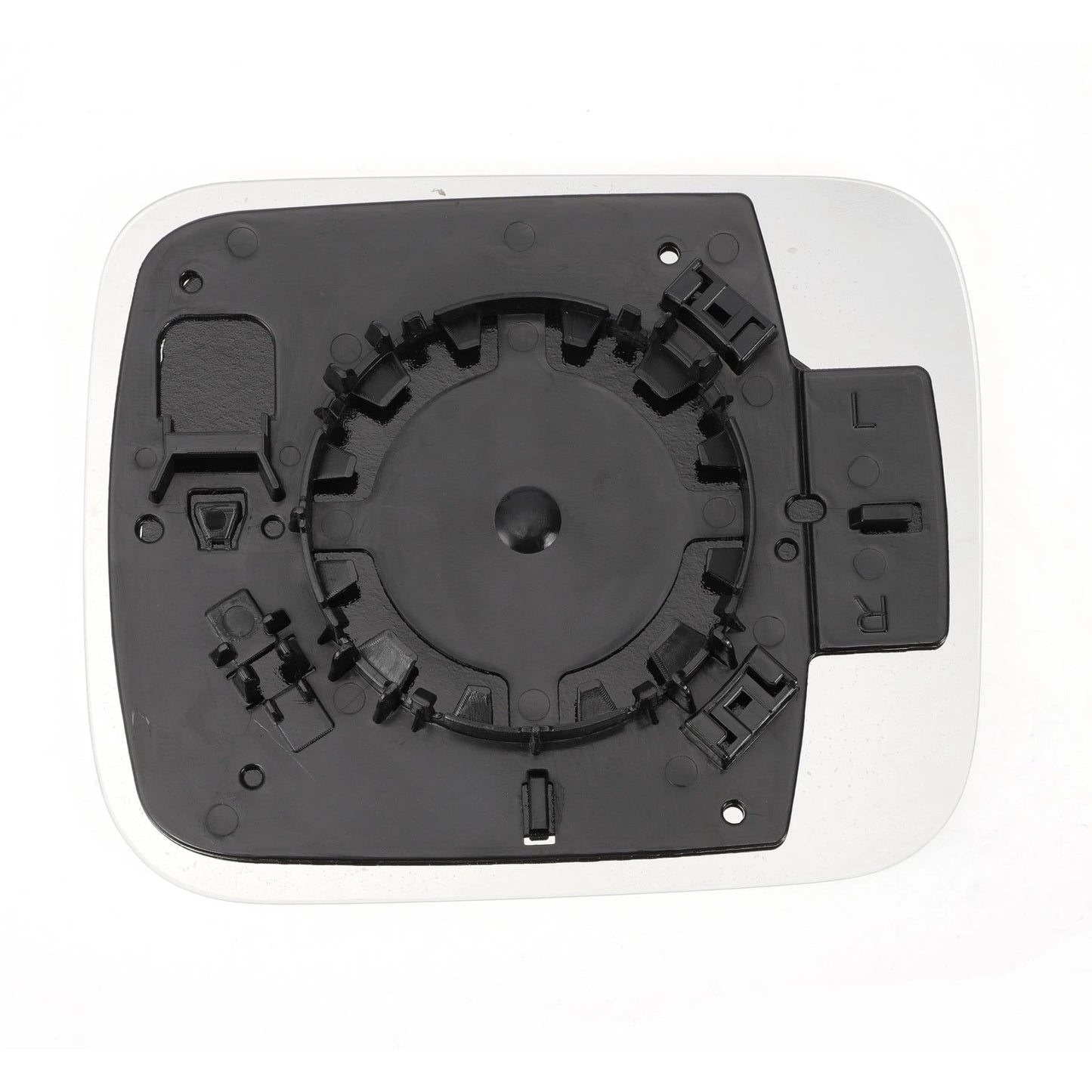 Left Side White Mirror Glass w/ Back for Jeep Renegade (2014–2022)