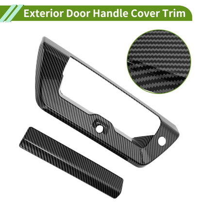 Set of 1 Exterior Trim Tailgate for Ford F150 (2015–2020) Black ABS