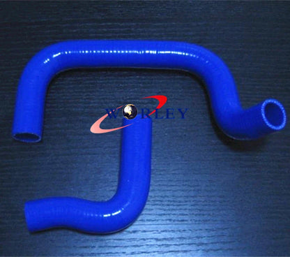 3 Row Alloy Radiator + Blue Hose for Datsun 1200 120Y B110 (1970-1976)