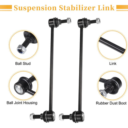 2 x Front Stabilizer Sway Bar Links for Acura MDX, Chevrolet Equinox (2007-2015)