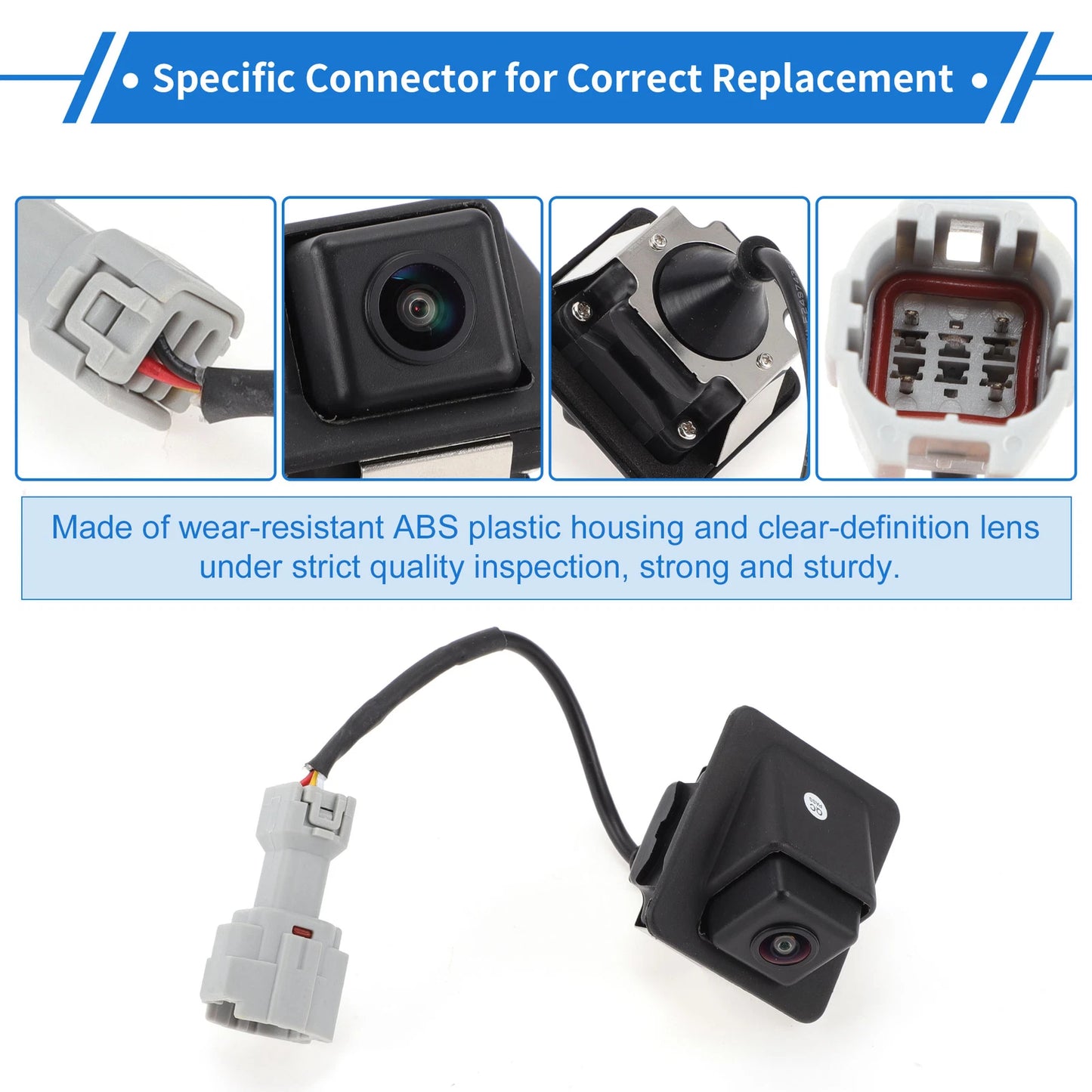 Rear View Camera for Hyundai I40 (2015–2020) 120-180°