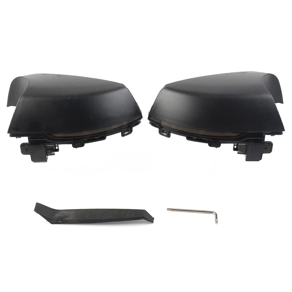Rear Window Side Vent Shutter Louver Cover Trim for Volkswagen Golf 6 MK6 (2008–2012)