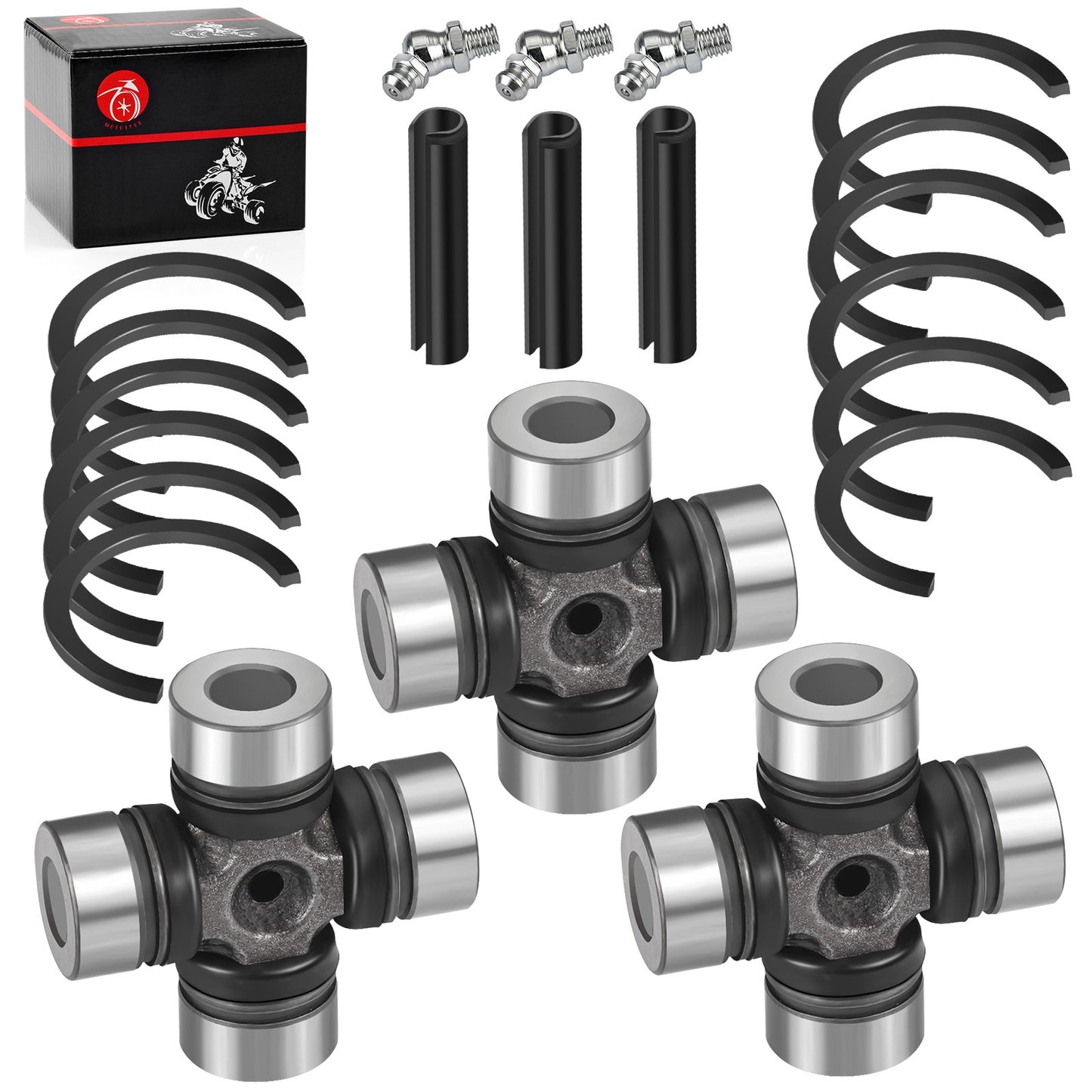 3X Prop Shaft U-Joint for Polaris Ranger Crew (570–1000)