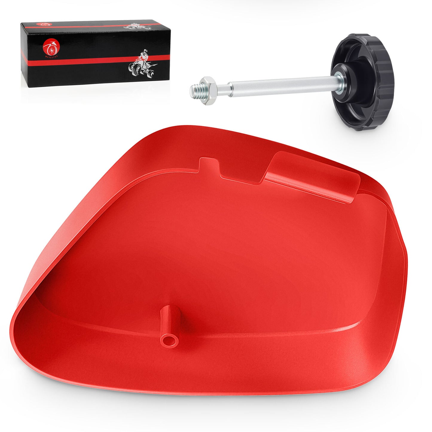Right Side Battery Box Cover & Latch Knob for Honda CT90 CT110 (1966–1986)