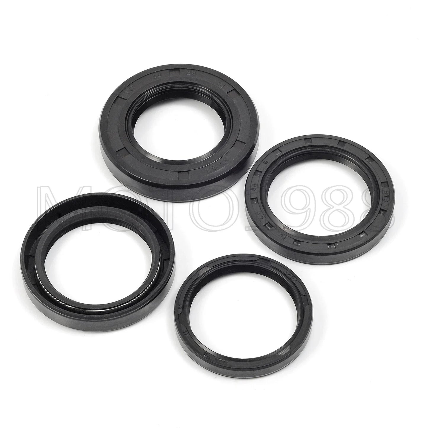Rear Diff Bearing Seal Kit for Honda Fourtrax 300 TRX300FW 4X4 (1988–2000)