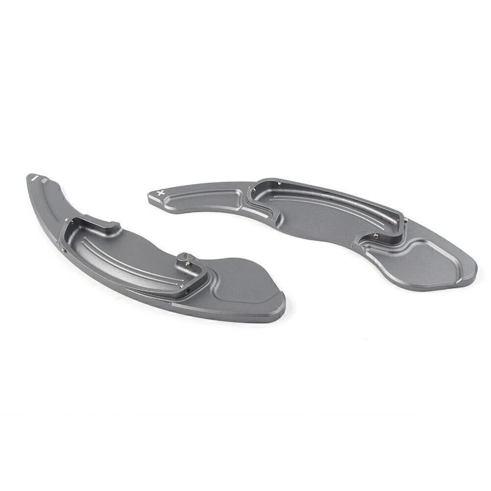 Gray Steering Wheel Shift Paddle Shifter Trim Cover for Acura MDX (2013-2018)
