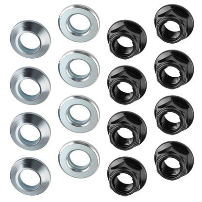 16pcs Lug Nuts for Honda TRX400EX TRX400X TRX450R TRX450ER TRX700XX (2000–2014)