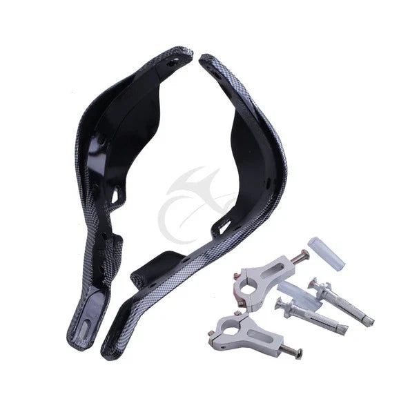 7/8" Handlebar Hand Brush Guards for Yamaha Honda Suzuki Kawasaki Bike