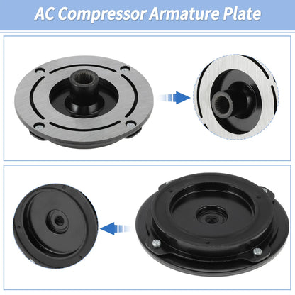 A/C Compressor Clutch Hub Plate for Ford Fusion (2013–2016) 7SBH17C