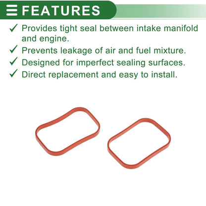 Set of 4 Engine Intake Manifold Gaskets for Ford Mondeo (2010–2015) No.AG9G9441BA