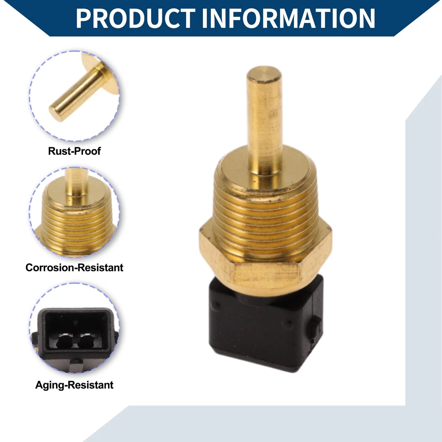 Engine Coolant Temperature Sensor No.MB149338 for Mitsubishi Pajero Sport (2013–2017)