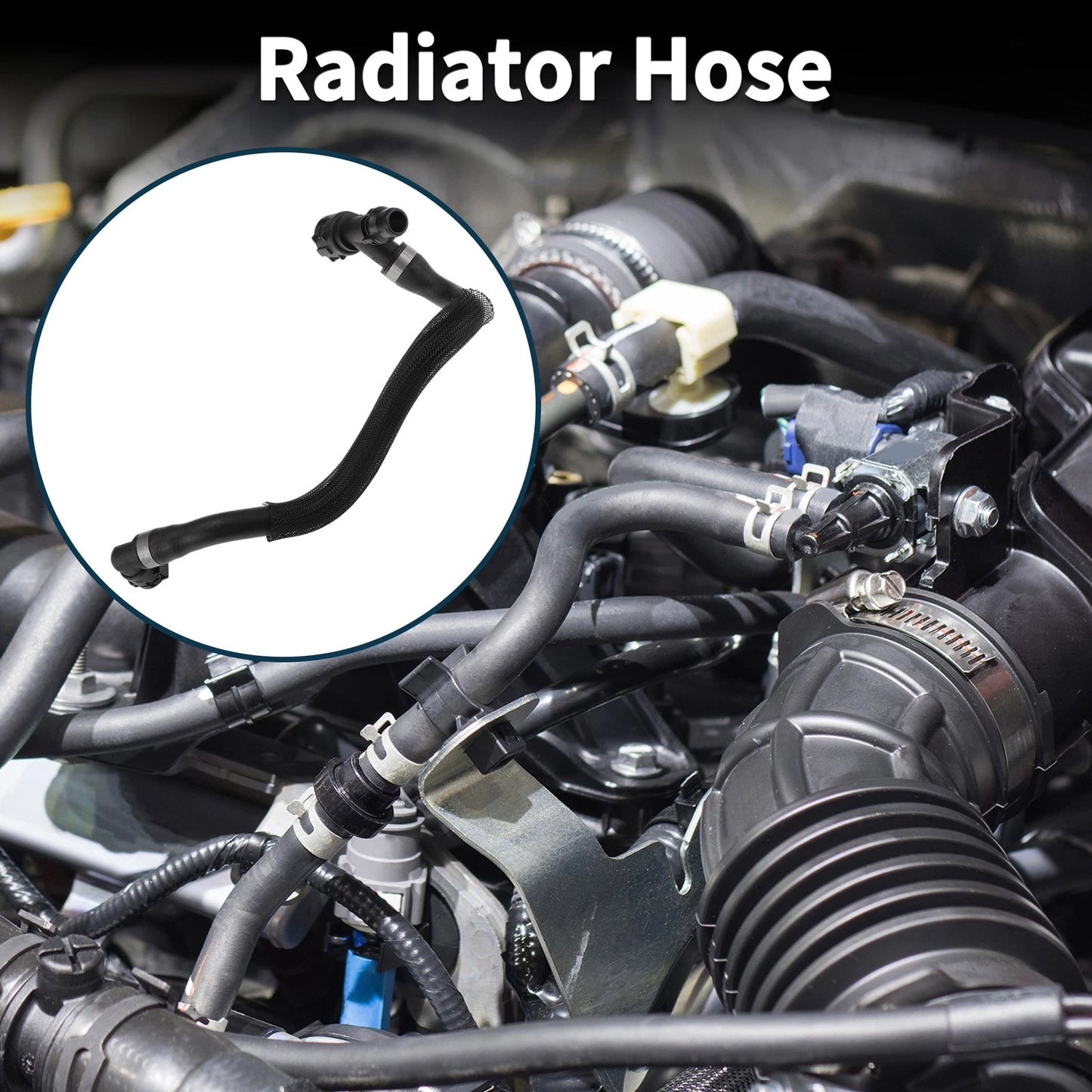 Radiator Hose for BMW 3 Series F30 F31 LCI (2015–2019) No. 64219363338