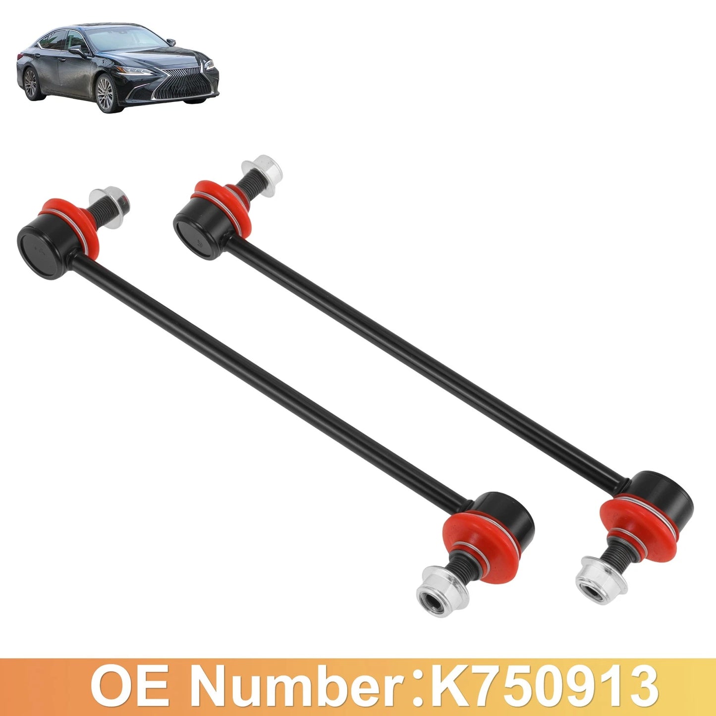 2X Front Sway Stabilizer Bar Links K750913 for Lexus ES250 ES300H ES350 (2019–2024)