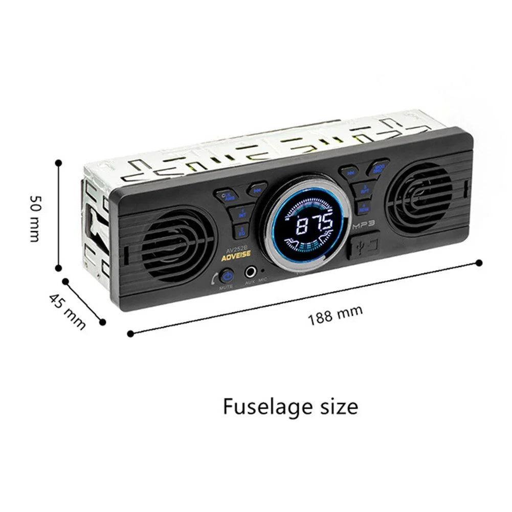ABS 5W x 2 4Ω/8Ω for Car Radio