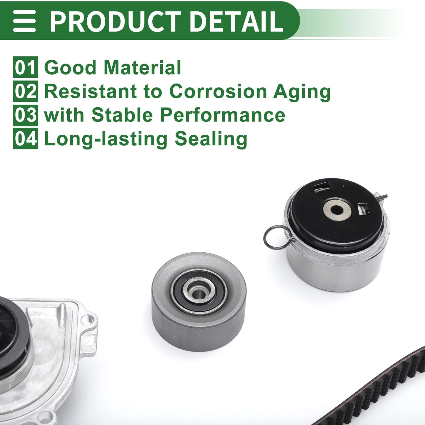 Timing Belt Kit No.TCKWP338 for Chevrolet Cruze 2.0L (2014–2015)