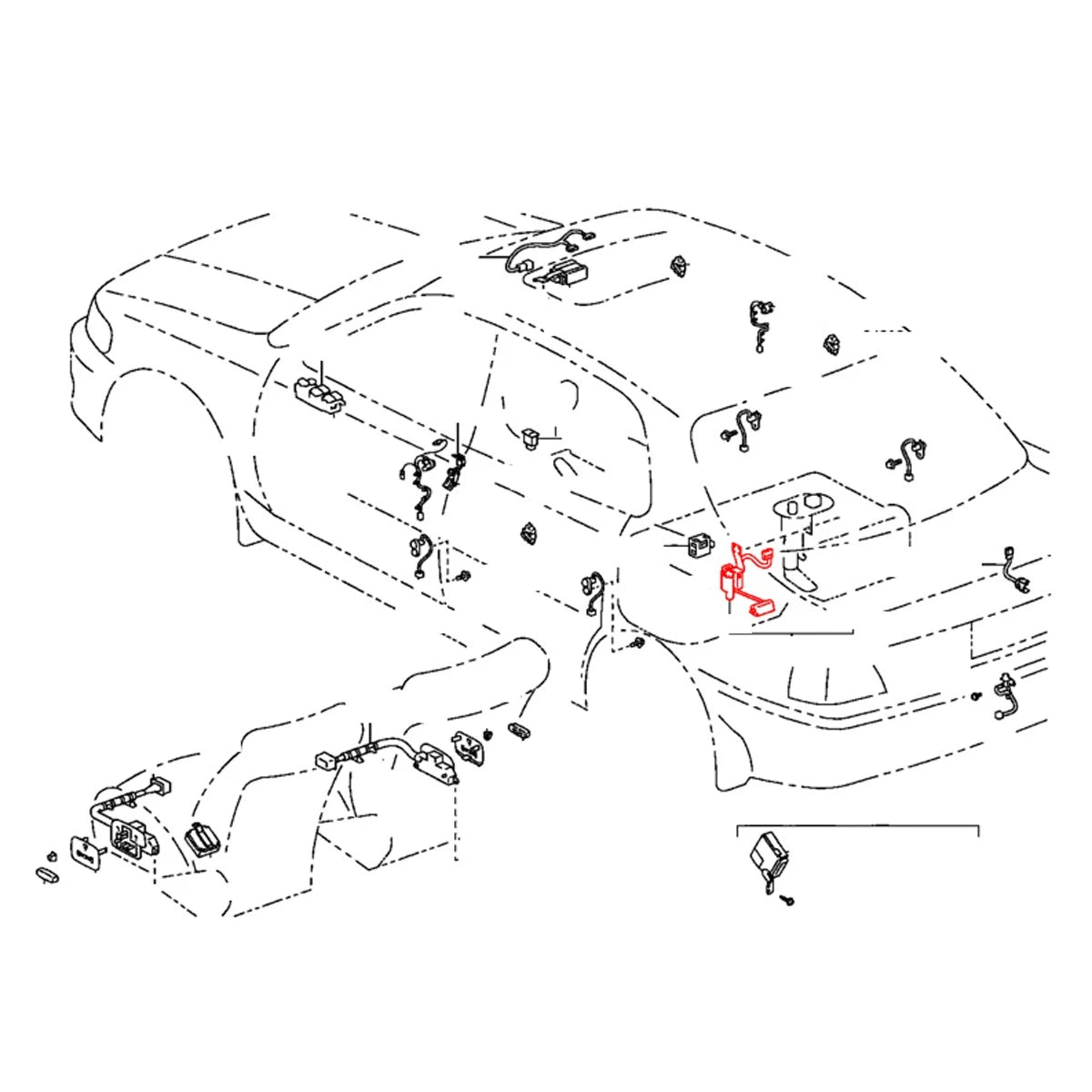 Fuel Sender Gauge Assembly for Toyota Avalon (1995–1997)