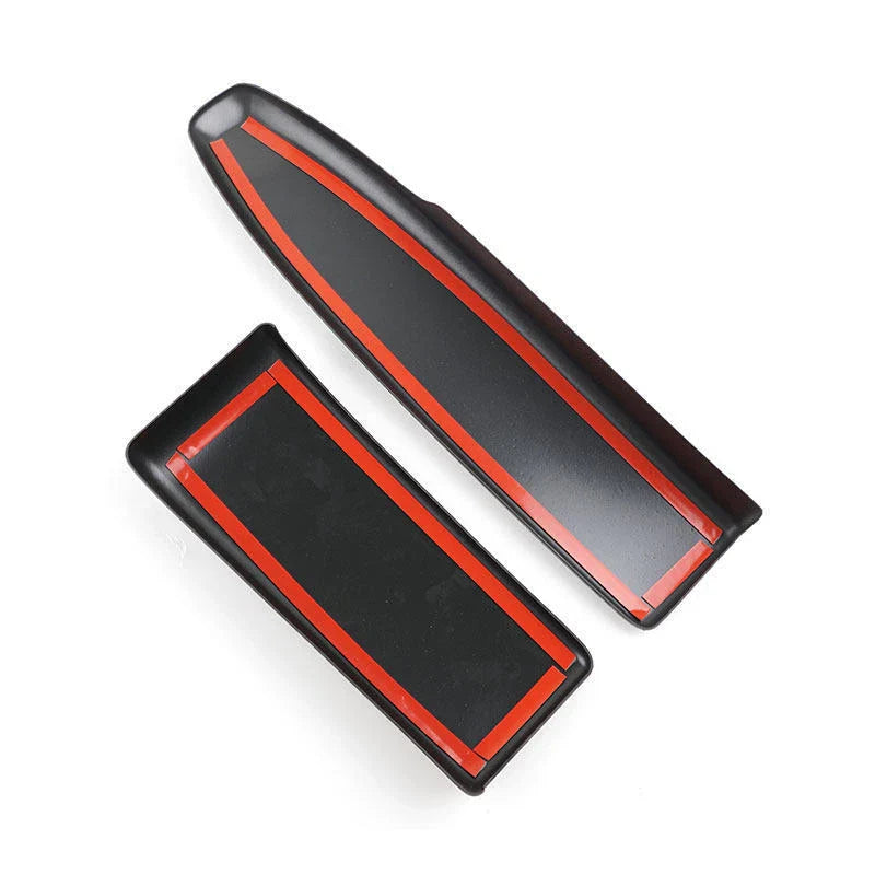 2 x Center Armrest Box Panel Trim Cover for Benz C W204 E W212
