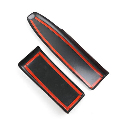 2 x Center Armrest Box Panel Trim Cover for Benz C W204 E W212