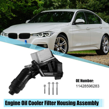 1 Set Engine Oil Cooler Oil Filter for BMW 230i F22 (2017-2022)