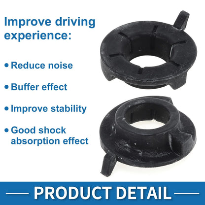 Coil Spring Insulators for Cadillac CT4 2020-2024 Rubber 1 x Set