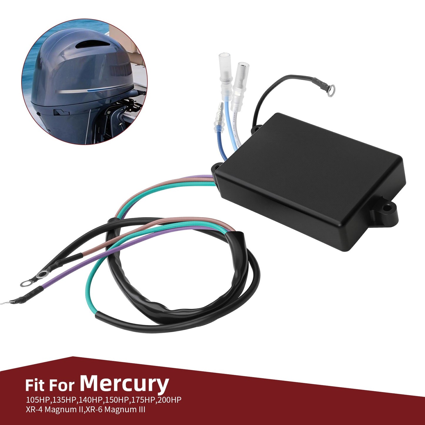 Low Oil Warning Module Sensor for Mercury 135-200 HP (Various Years)