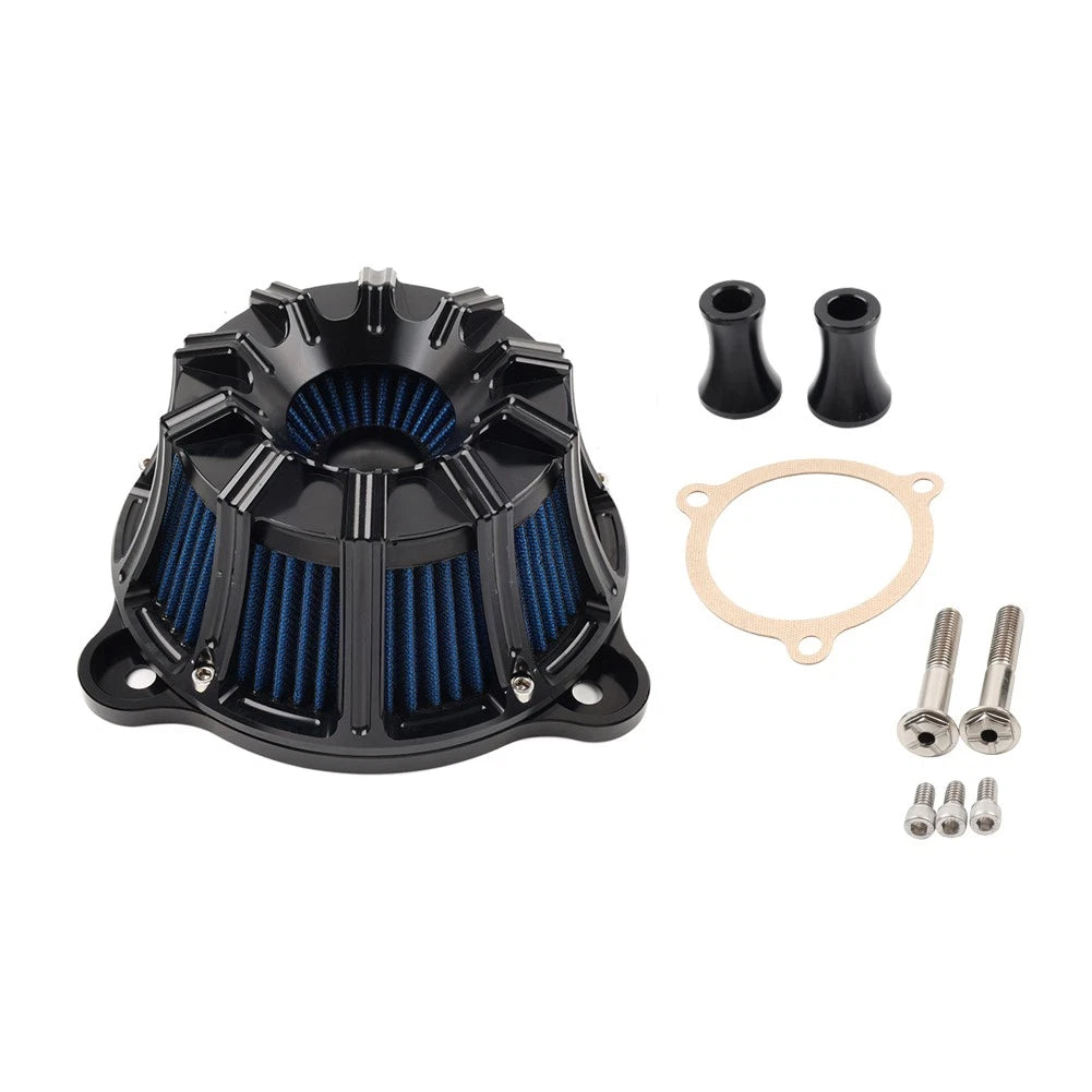 Cross Air Cleaner Intake Filter for Harley Touring M8, Softail (2018–2024)