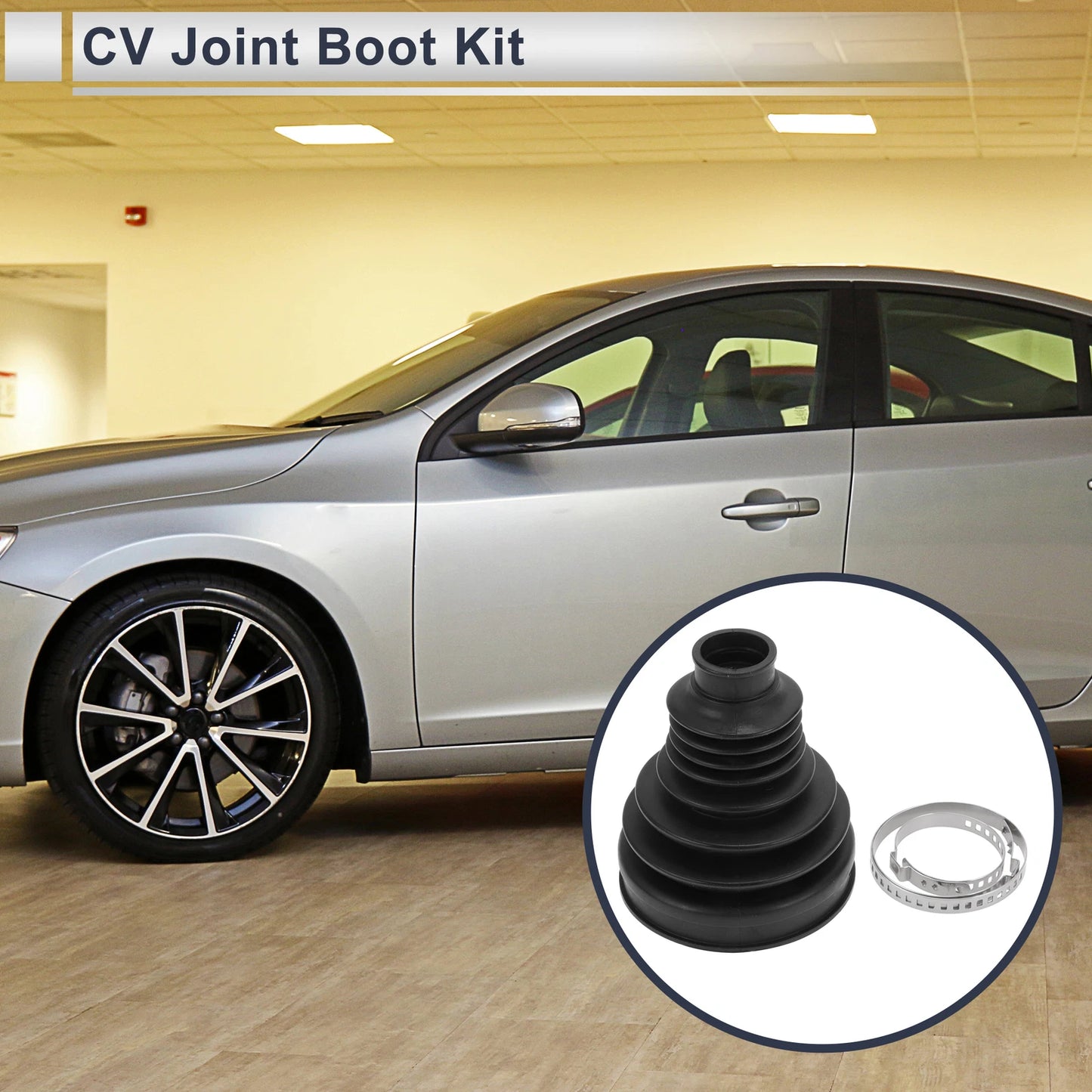 Inner CV Joint Boot Kit with Clamps for Volvo S60 (2019–2025) No.31437220