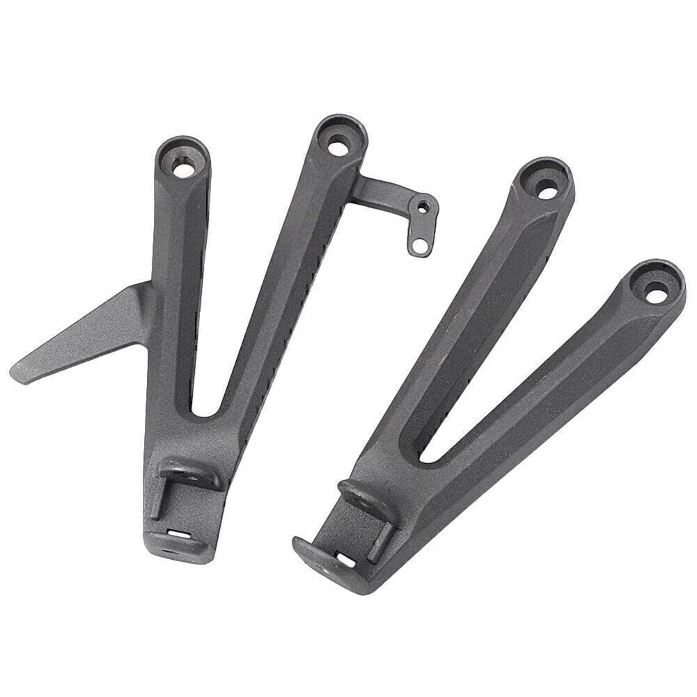 Rear Passenger Foot Pegs for Honda CBR1000RR (2004-2007) Black