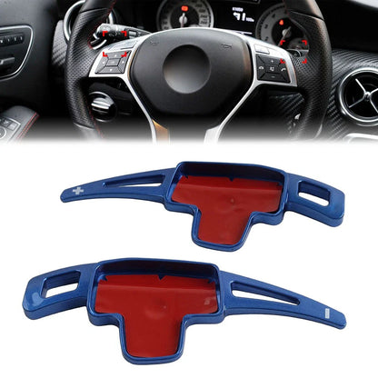 Steering Wheel Shifter Paddle Extensions for Benz A B C E M R S CLA CLS GLA