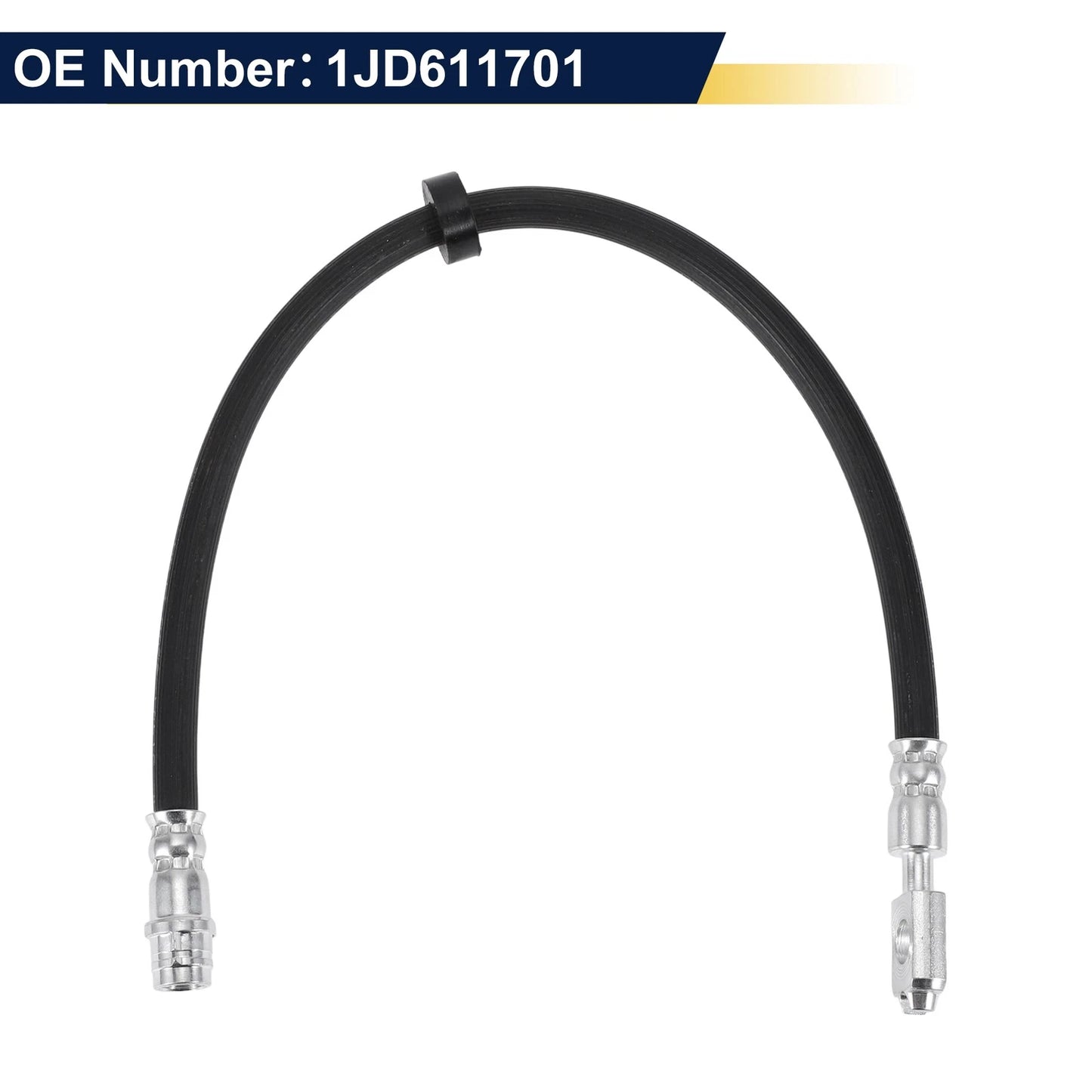 Front Brake Hose for Volkswagen Golf (1996–2013) 1JD611701