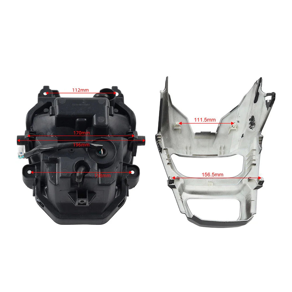 LED Headlight & Cover for Honda Grom MSX 125 (2016-2018)