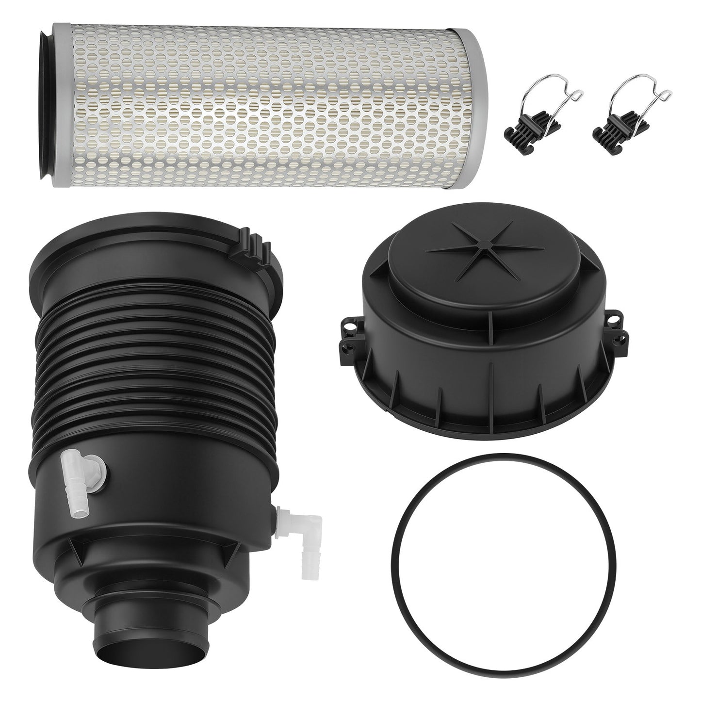 Air Box Cove Seal Clip & Air Intake Filter Kit for Polaris Ranger 500 (2006–2013)