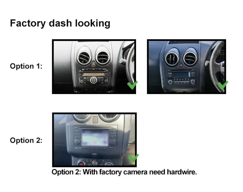 9'' Wireless Carplay Android Auto Head Unit for Nissan Dualis (2007-2013)