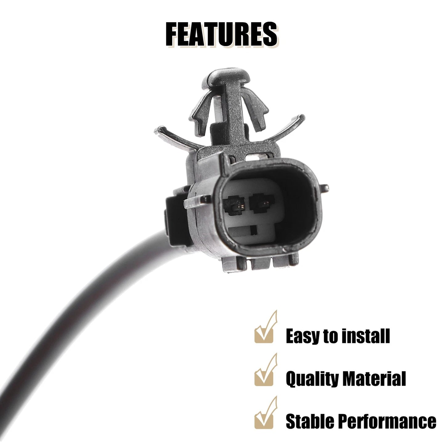 ABS Wheel Speed Sensor Front Left for Lexus CT200H (2011–2017) 89543-47030