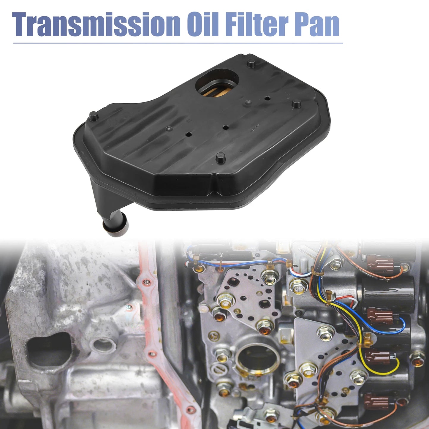 Transmission Filter Oil Pan for GMC Sierra 1500 (1999–2013) 24208576